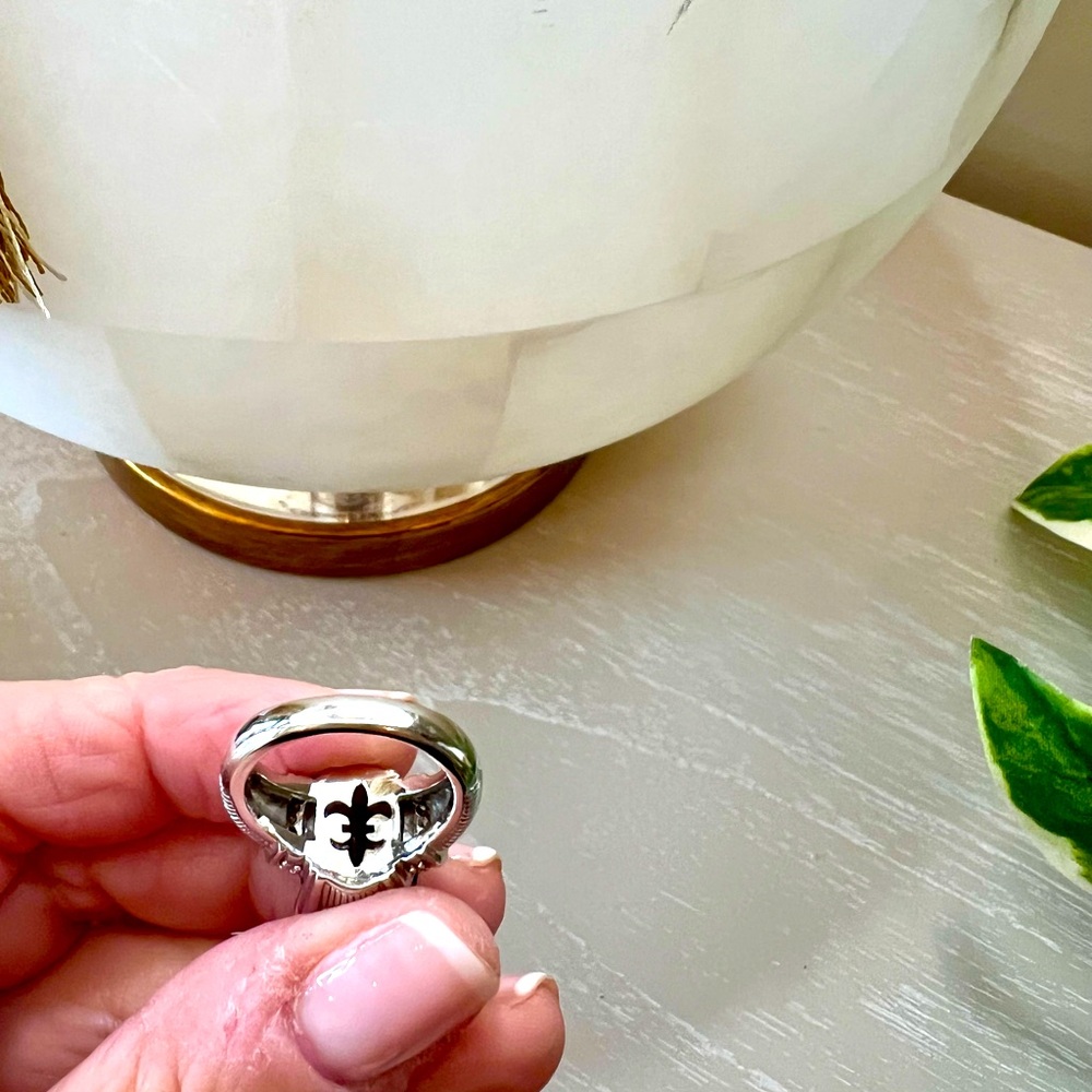 Judith Ripka Smokey Topaz ring - Picture 4 of 6